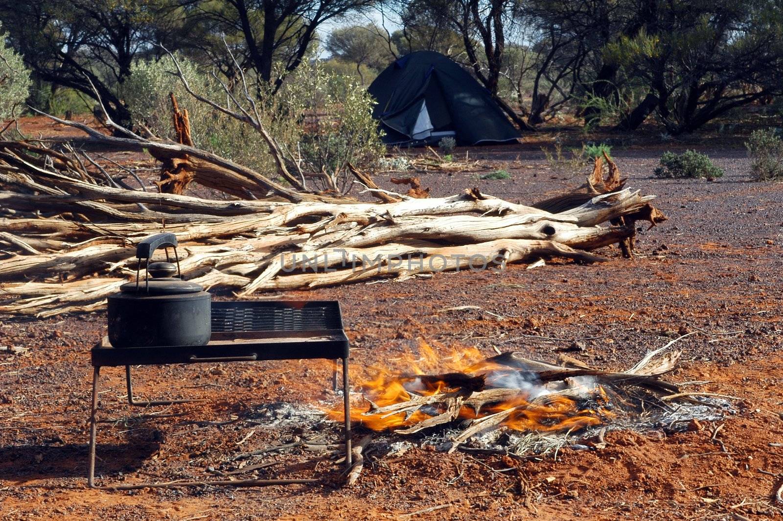 coffee on the campfire