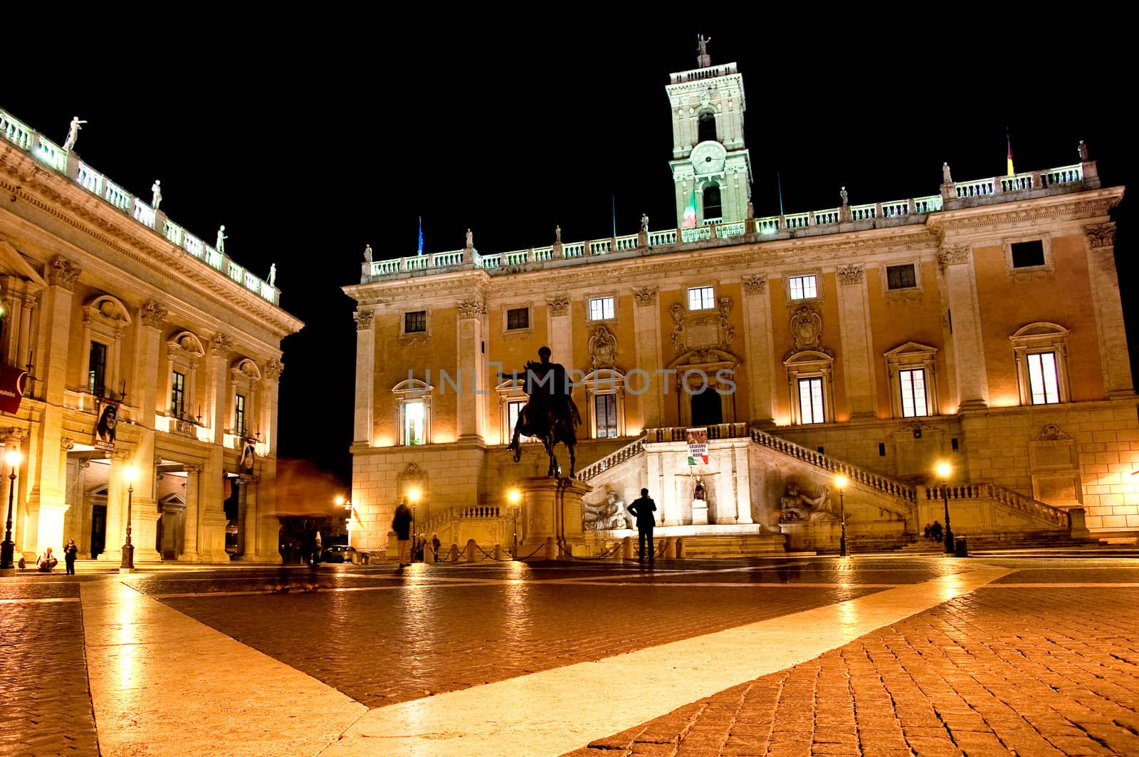 Campidoglio Square at night - Roma - Italy