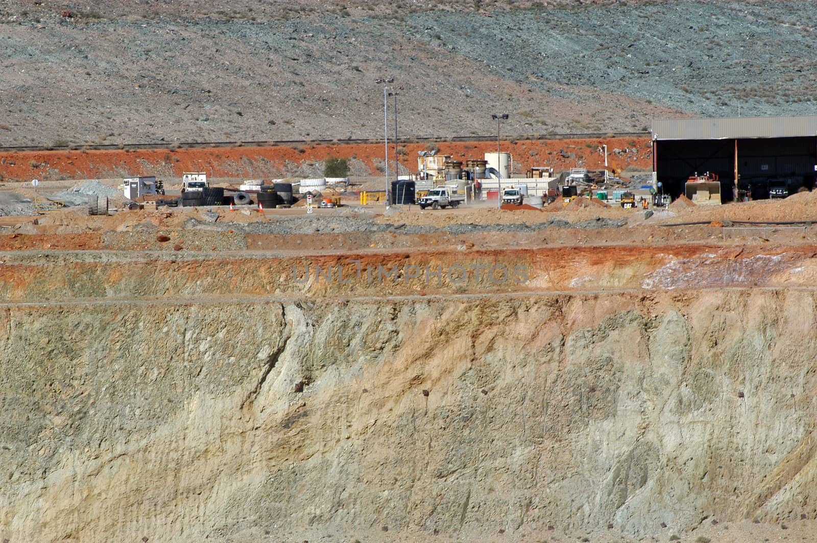 Goldmine of Leonora in the Australia Western