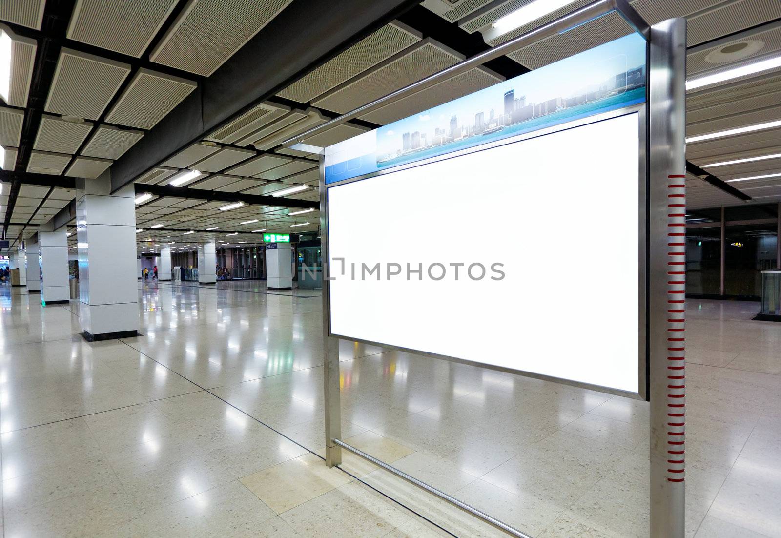  blank billboard for your advertising