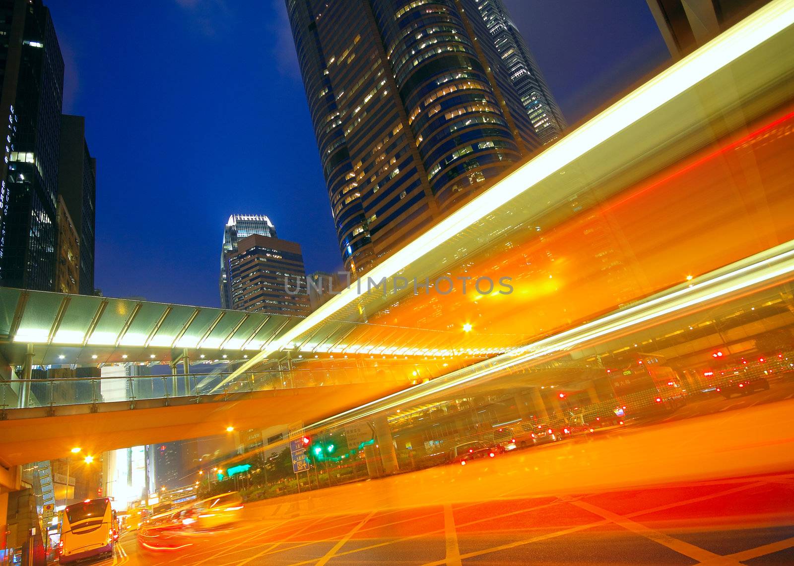 traffic city night