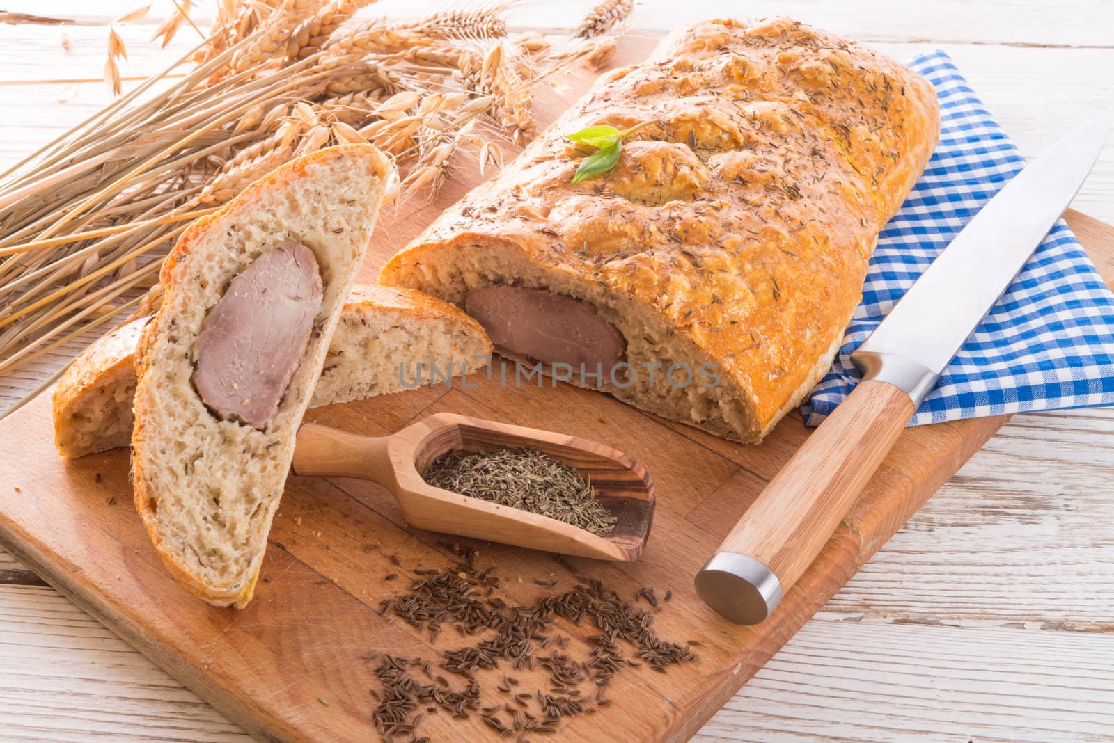 pork fillet in the bread brown by Darius.Dzinnik