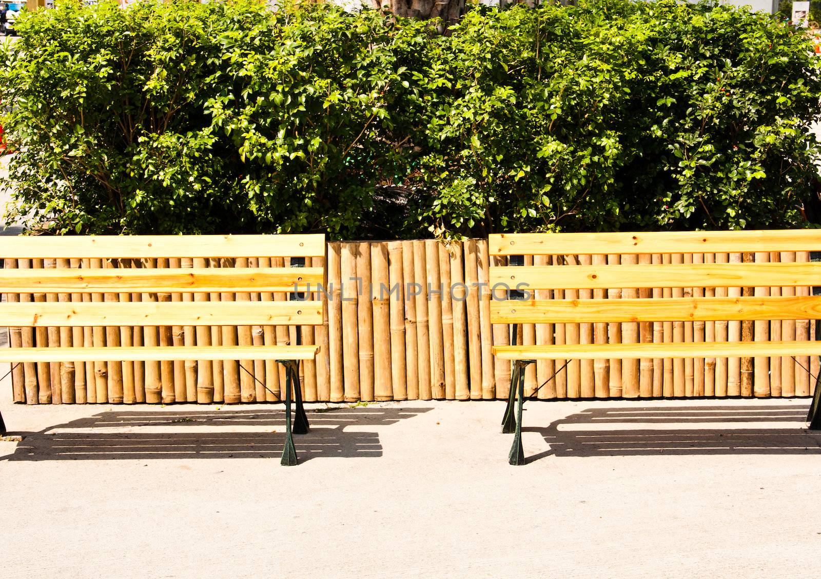 Chair, sit back and relax. And are also available the trees in the background.