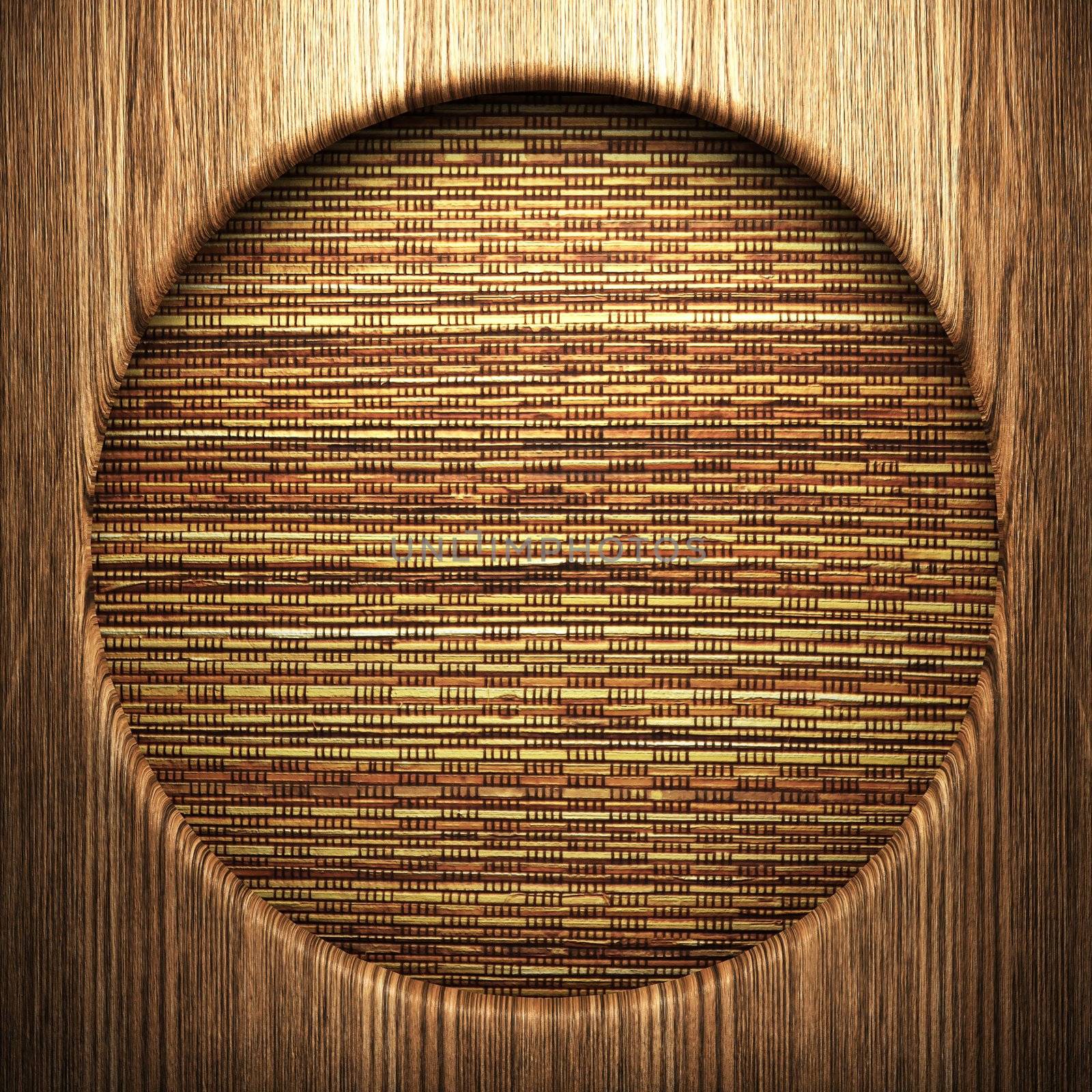 wood on the wall