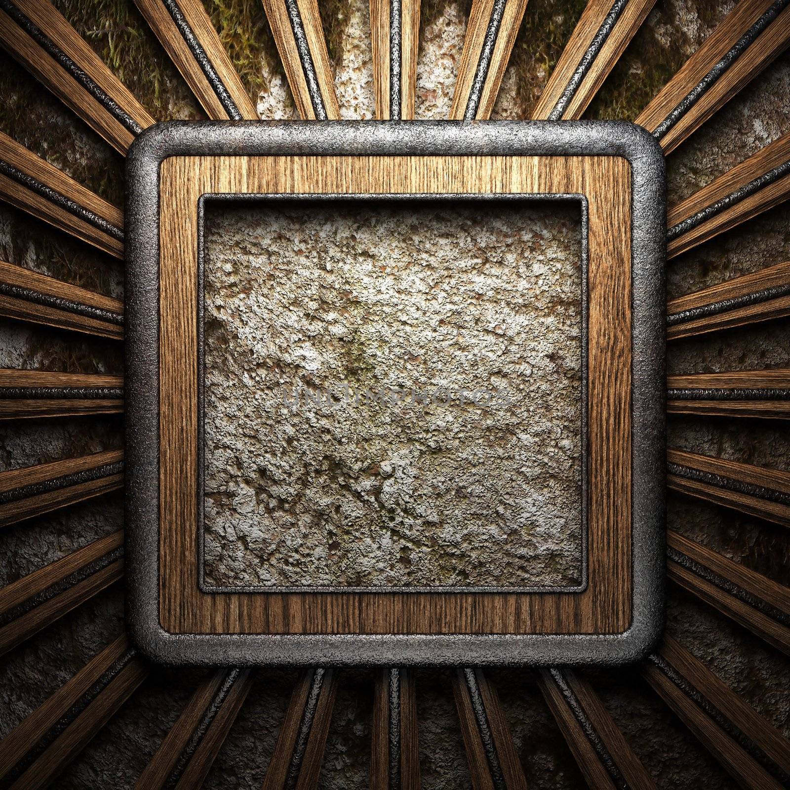 wooden plate on wall