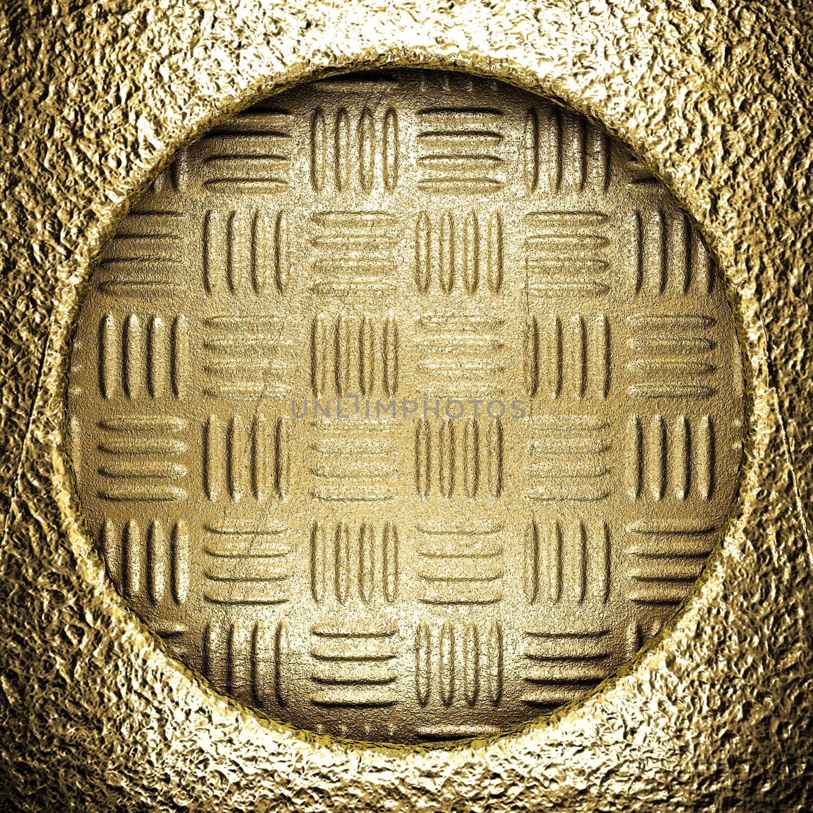 golden background made in 3D