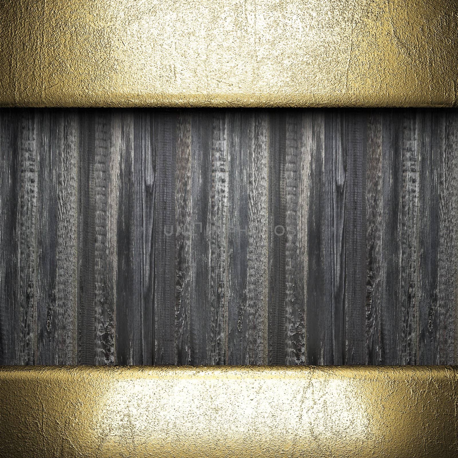 golden background made in 3D