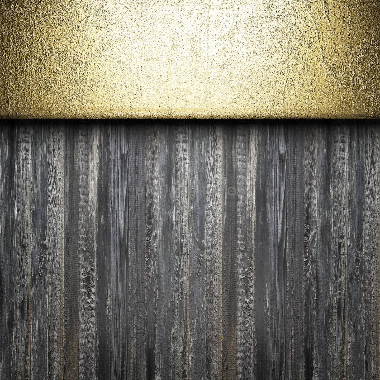 golden background made in 3D
