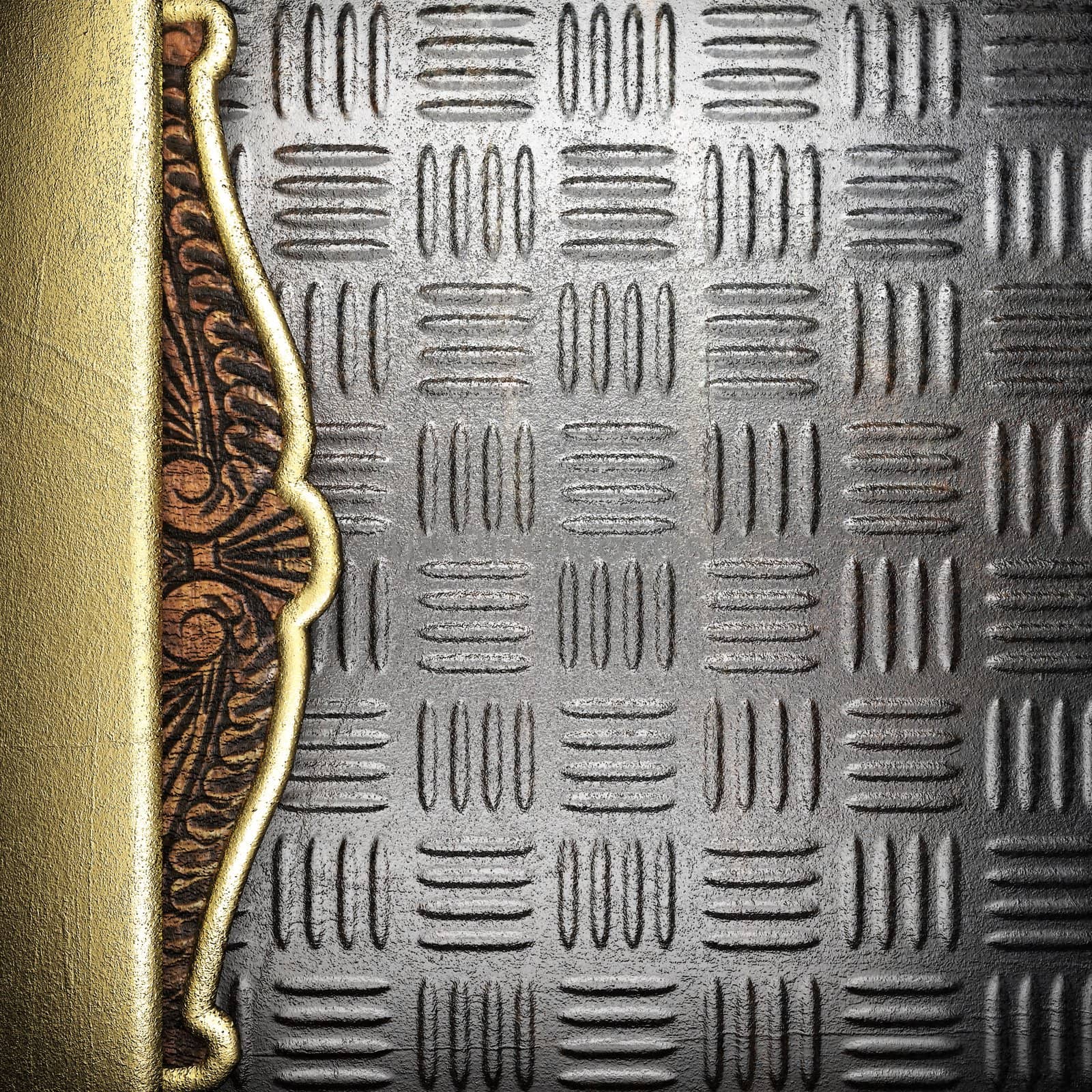 golden background made in 3D