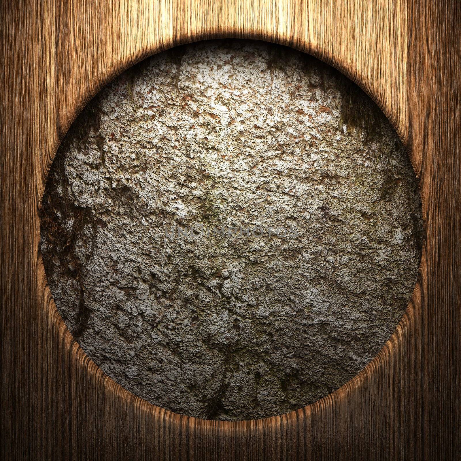 wood on the wall