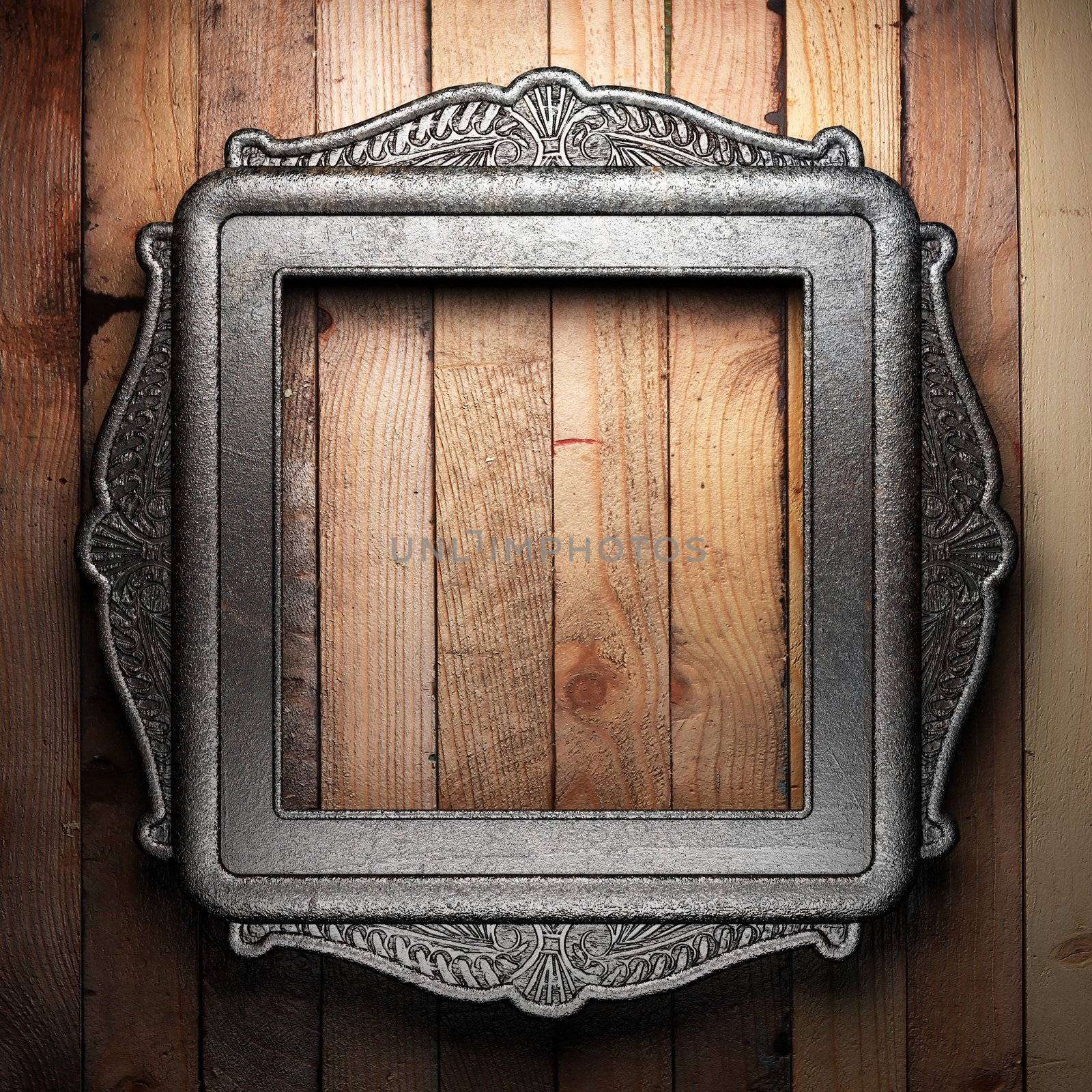Antique ornament frame