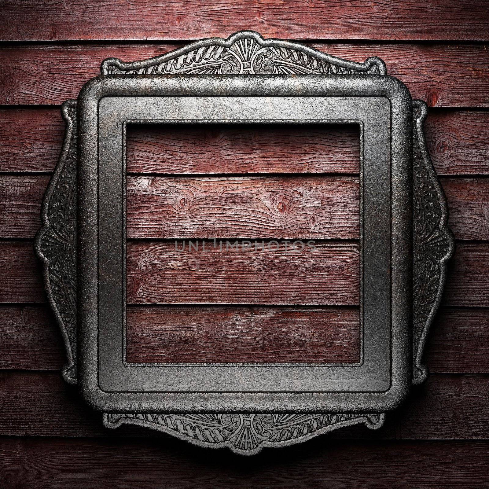 Antique ornament frame
