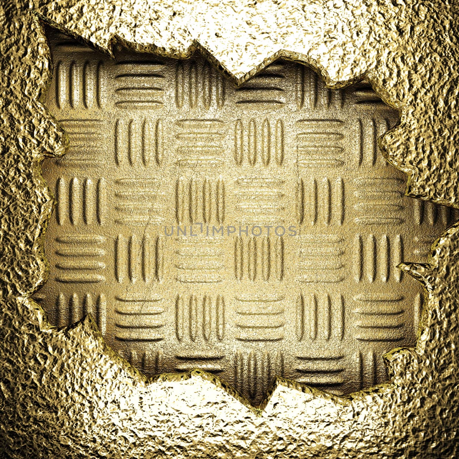 golden background made in 3D
