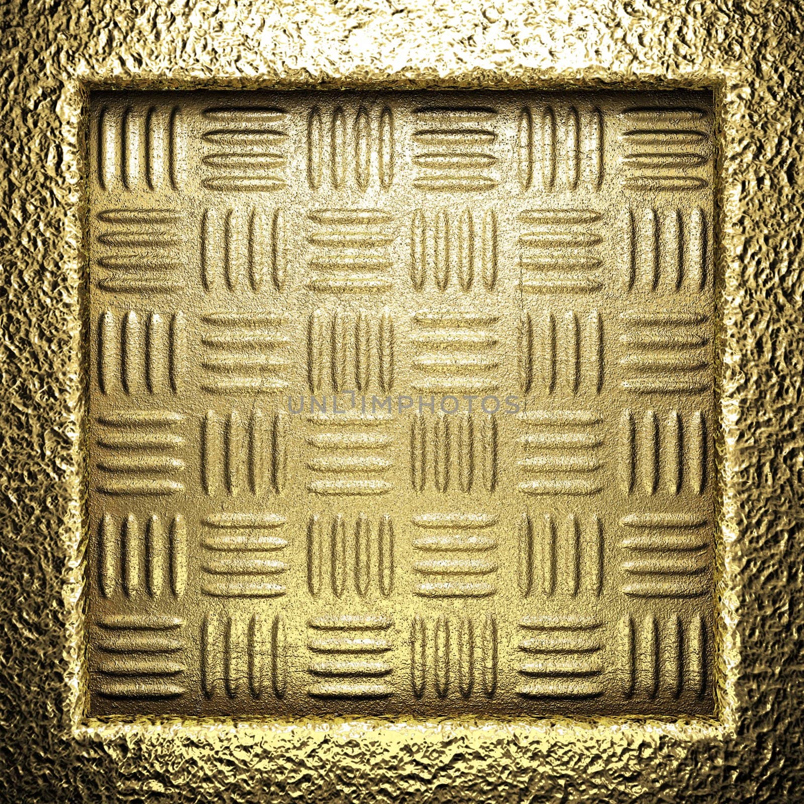 golden background made in 3D