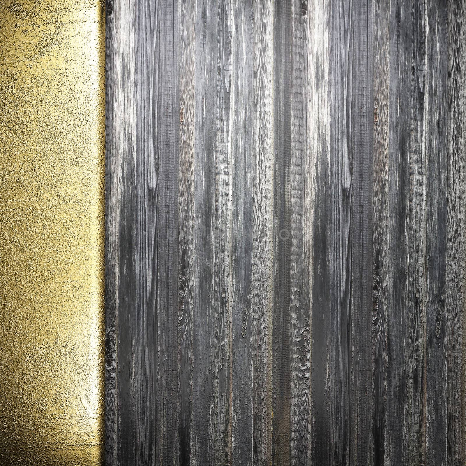 golden background made in 3D