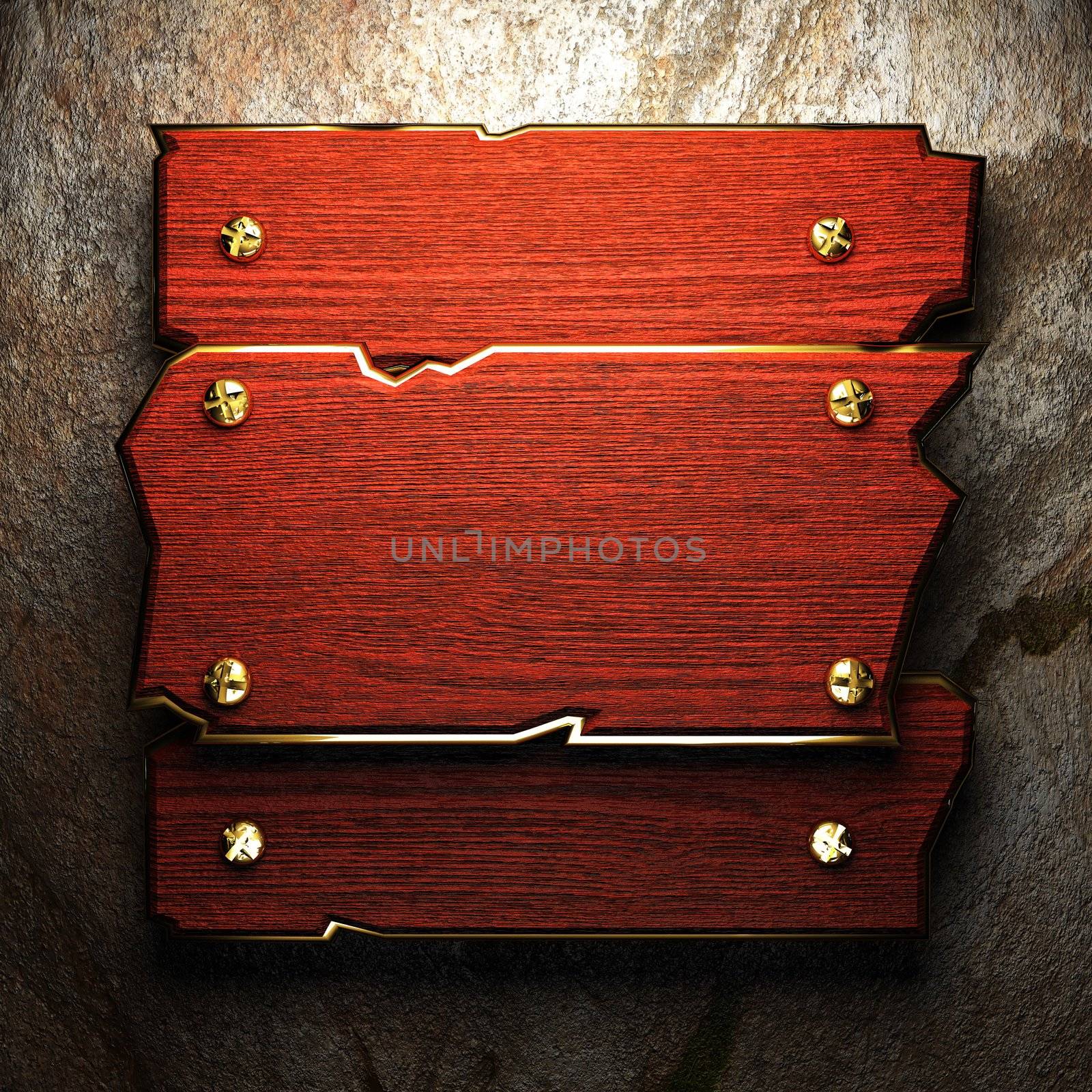 wooden plate on wall