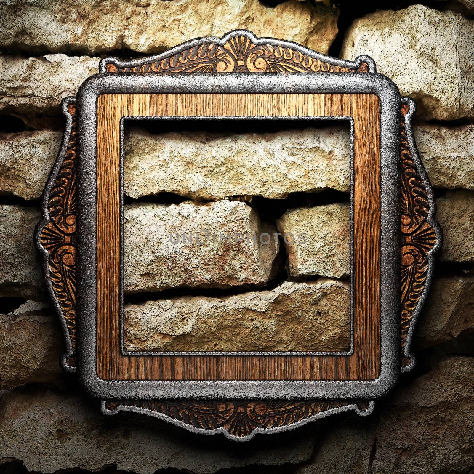 wooden plate on wall