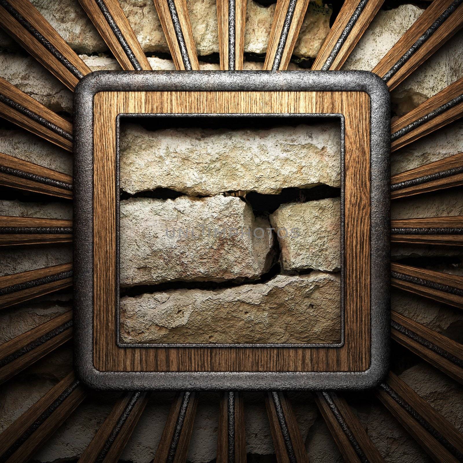 wooden plate on wall