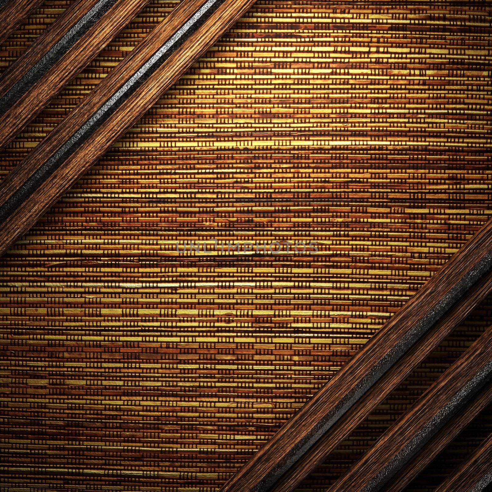 wood on wall