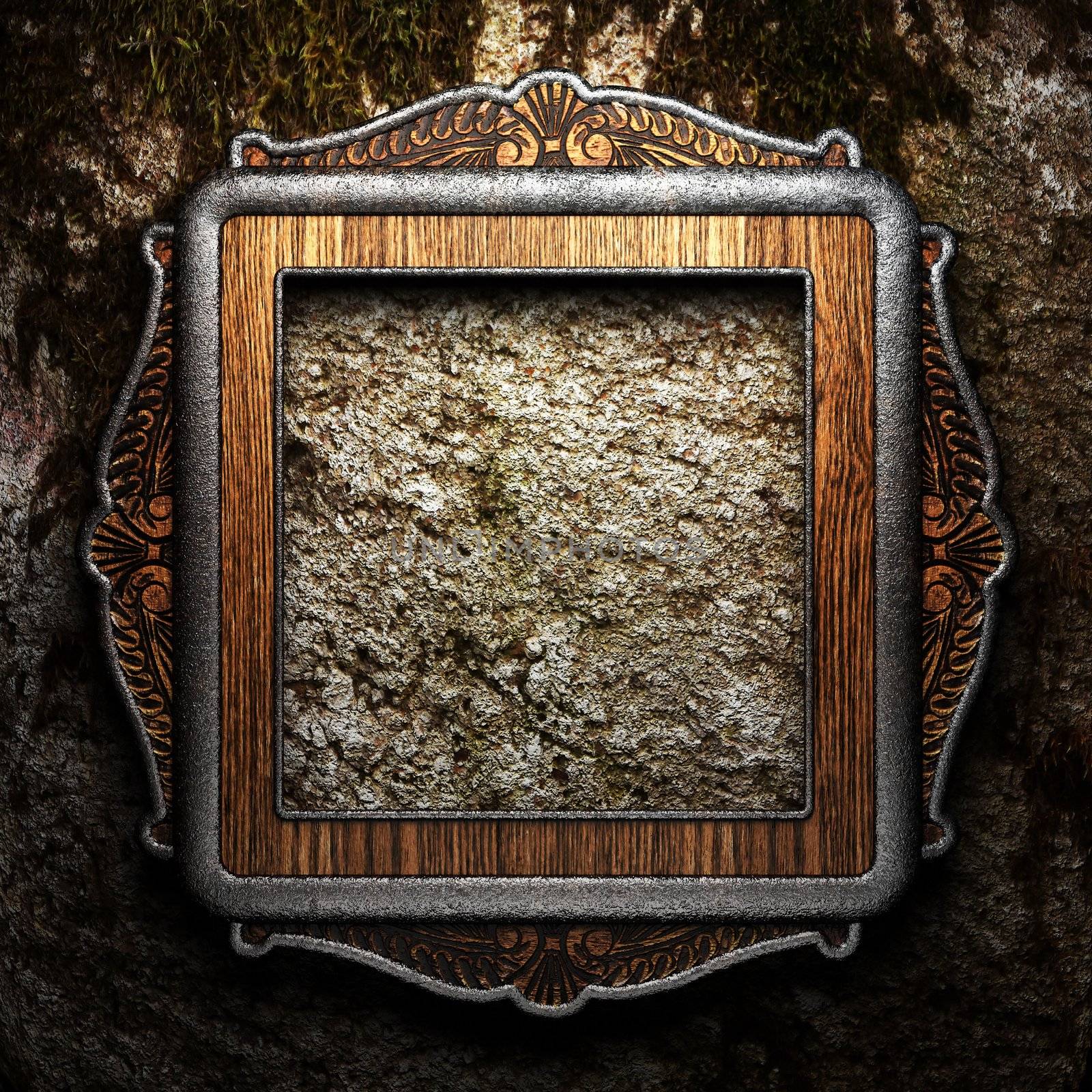 wooden plate on wall