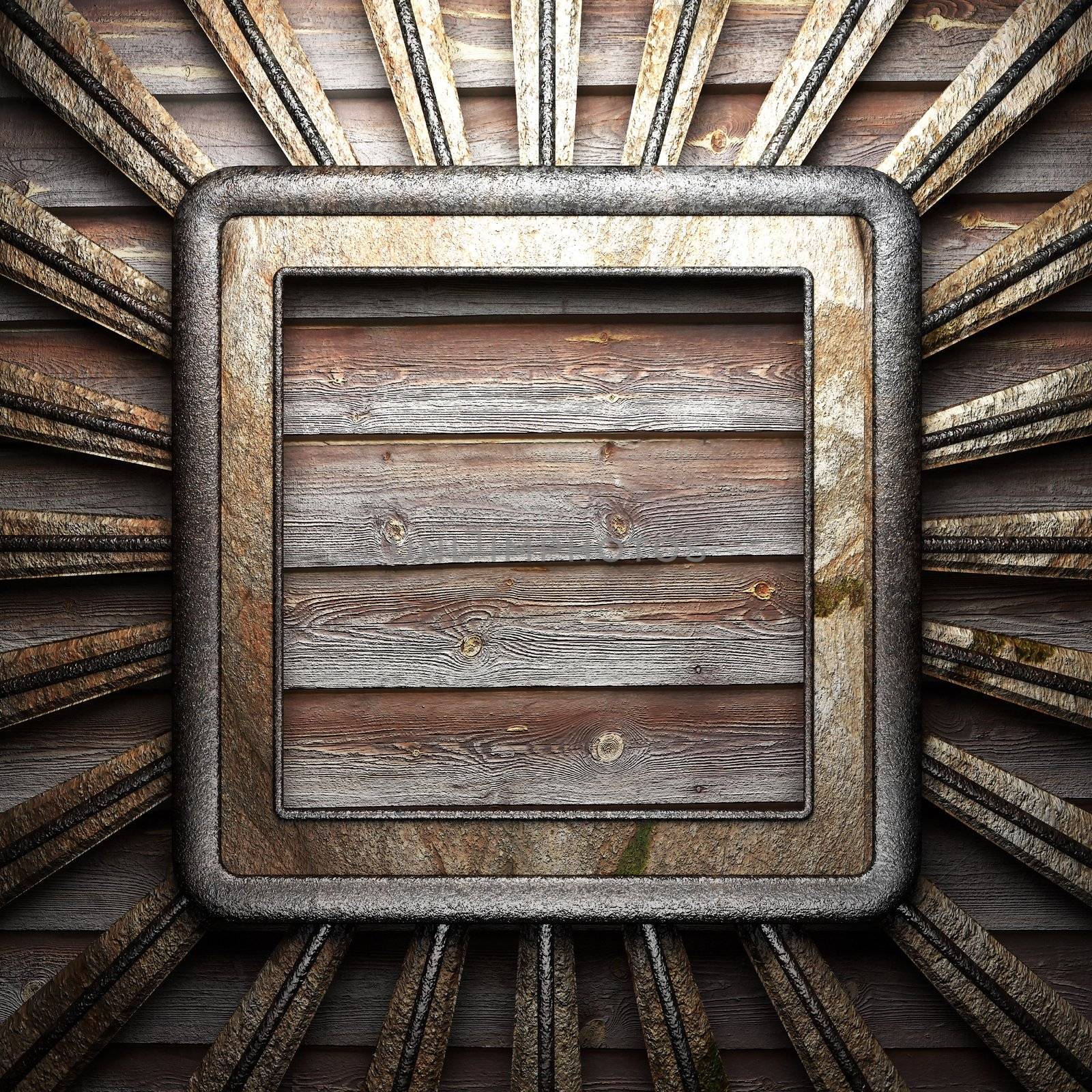 wooden plate on wall