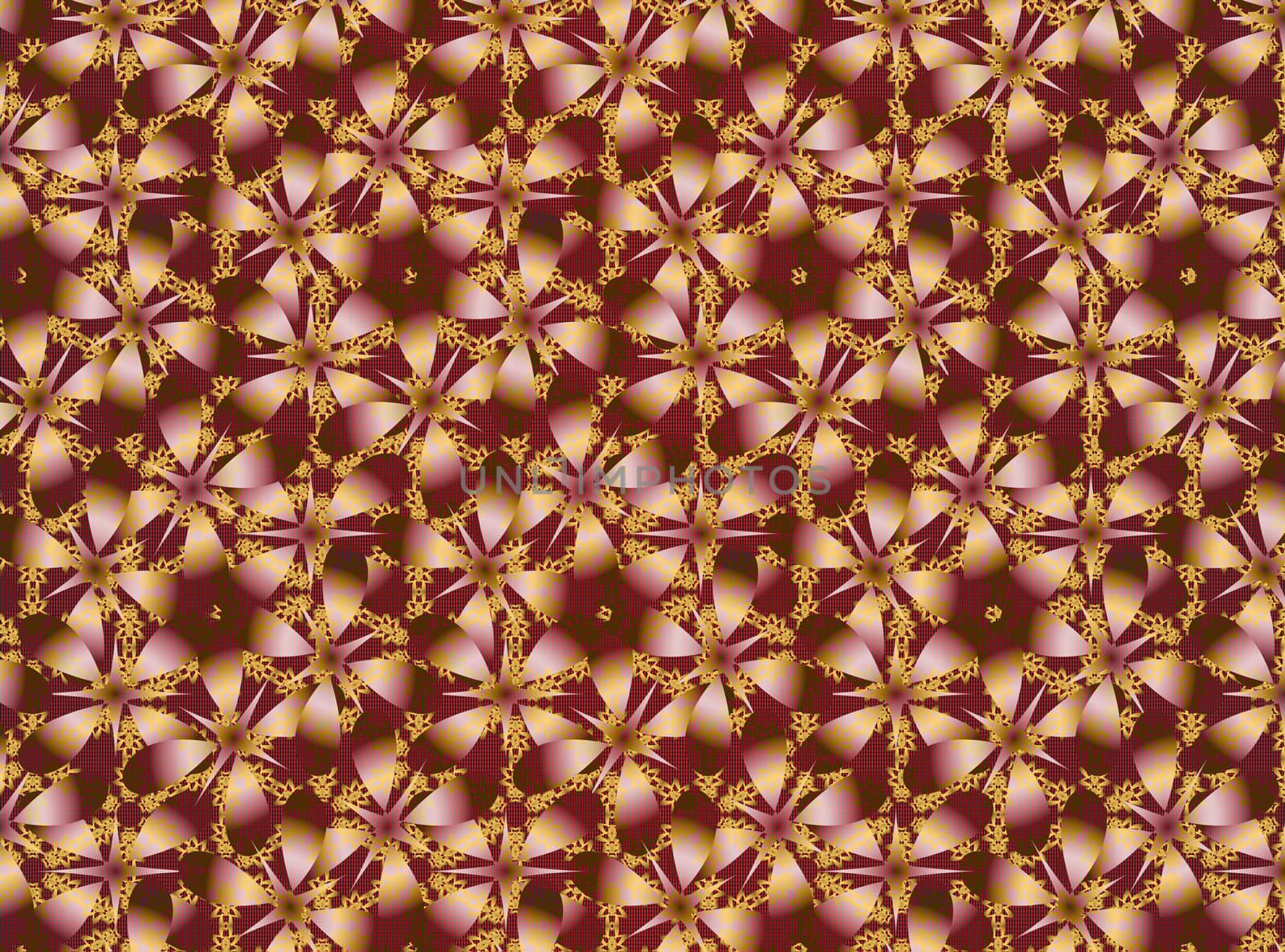 Purple wallpaper made with two patterns and orthogonal, vertical lines