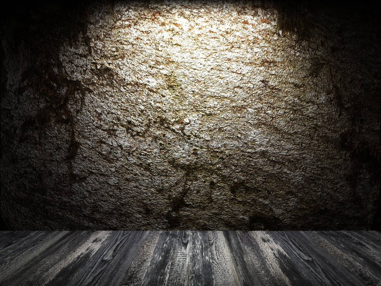 Old concrete wall