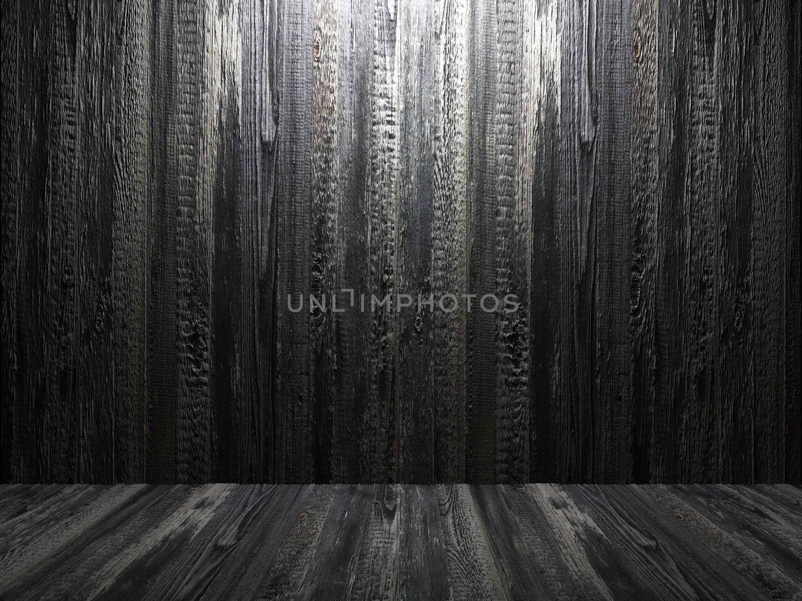 Old wooden wall