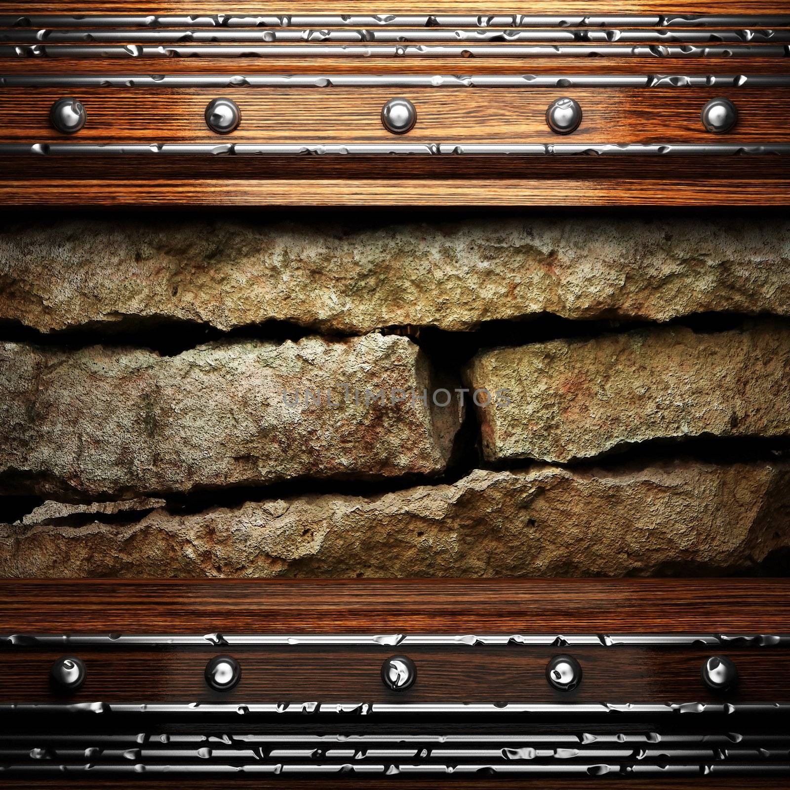 wood on the wall