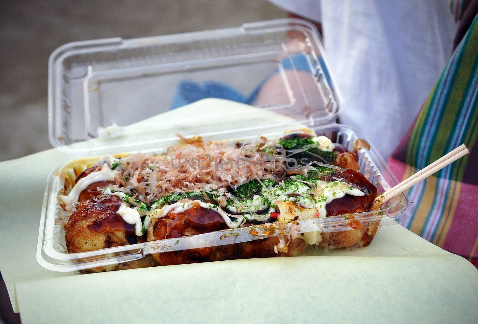 Takoyaki - Japanese food  by siraanamwong