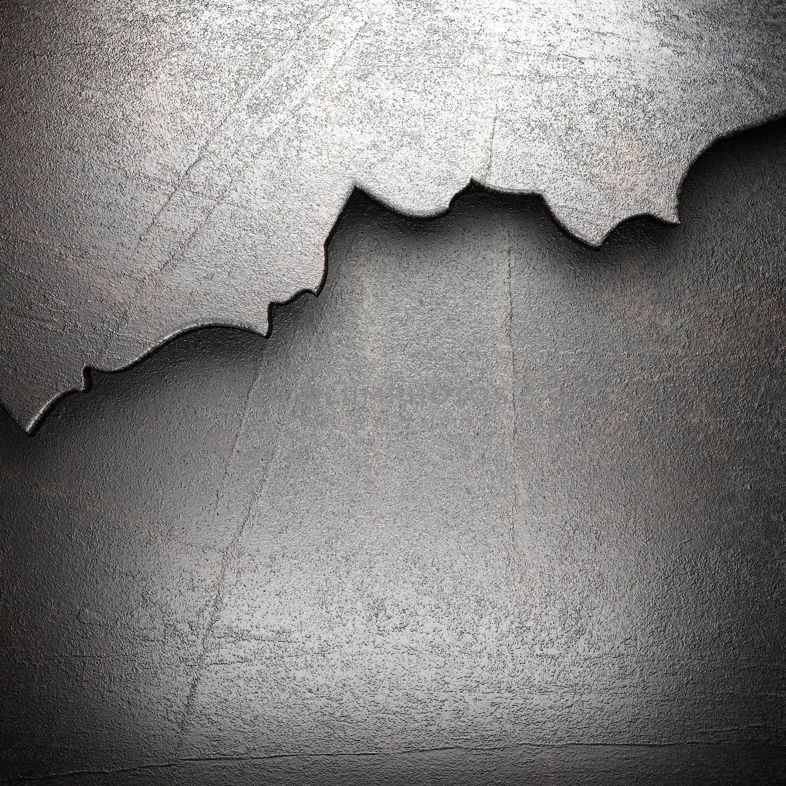 metall background made in 3D