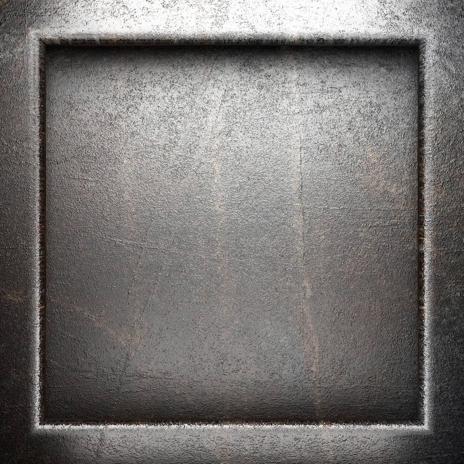 metall background made in 3D