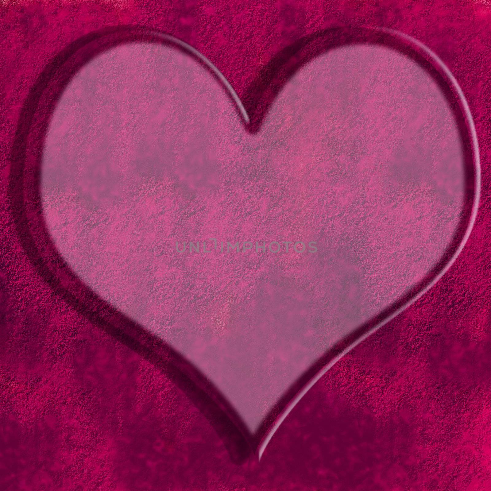 heart wallpaper in two shades garnets