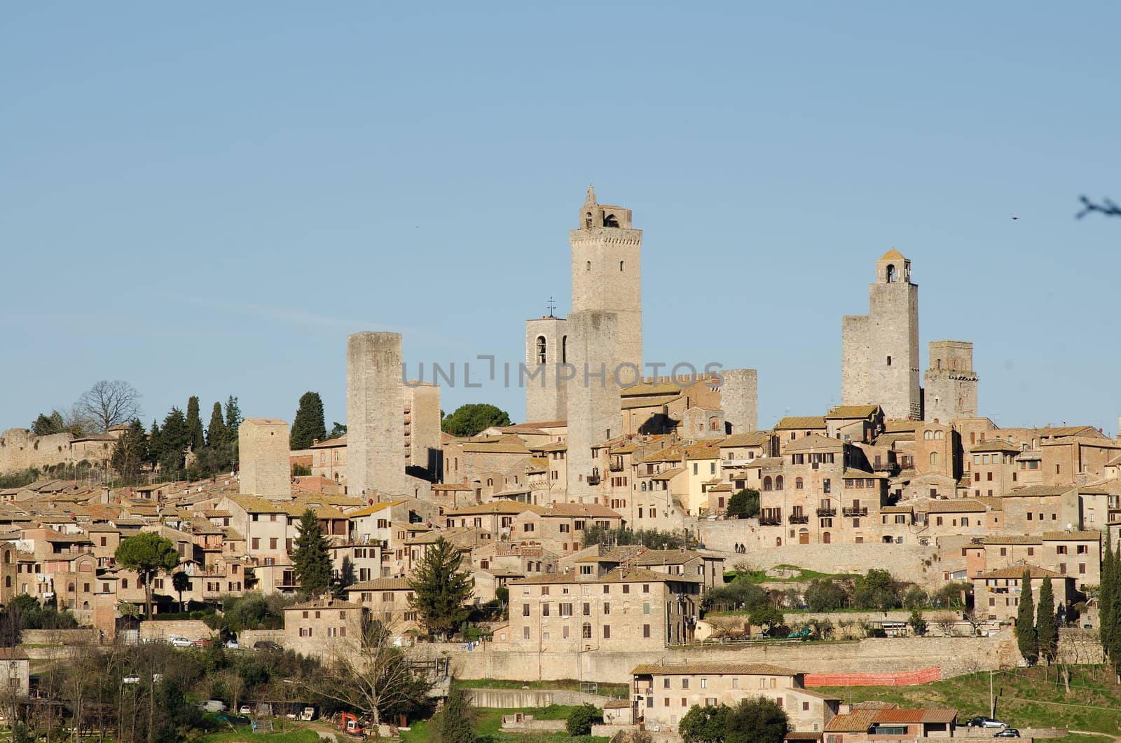 The medieval town of San Gimignano in tuscany