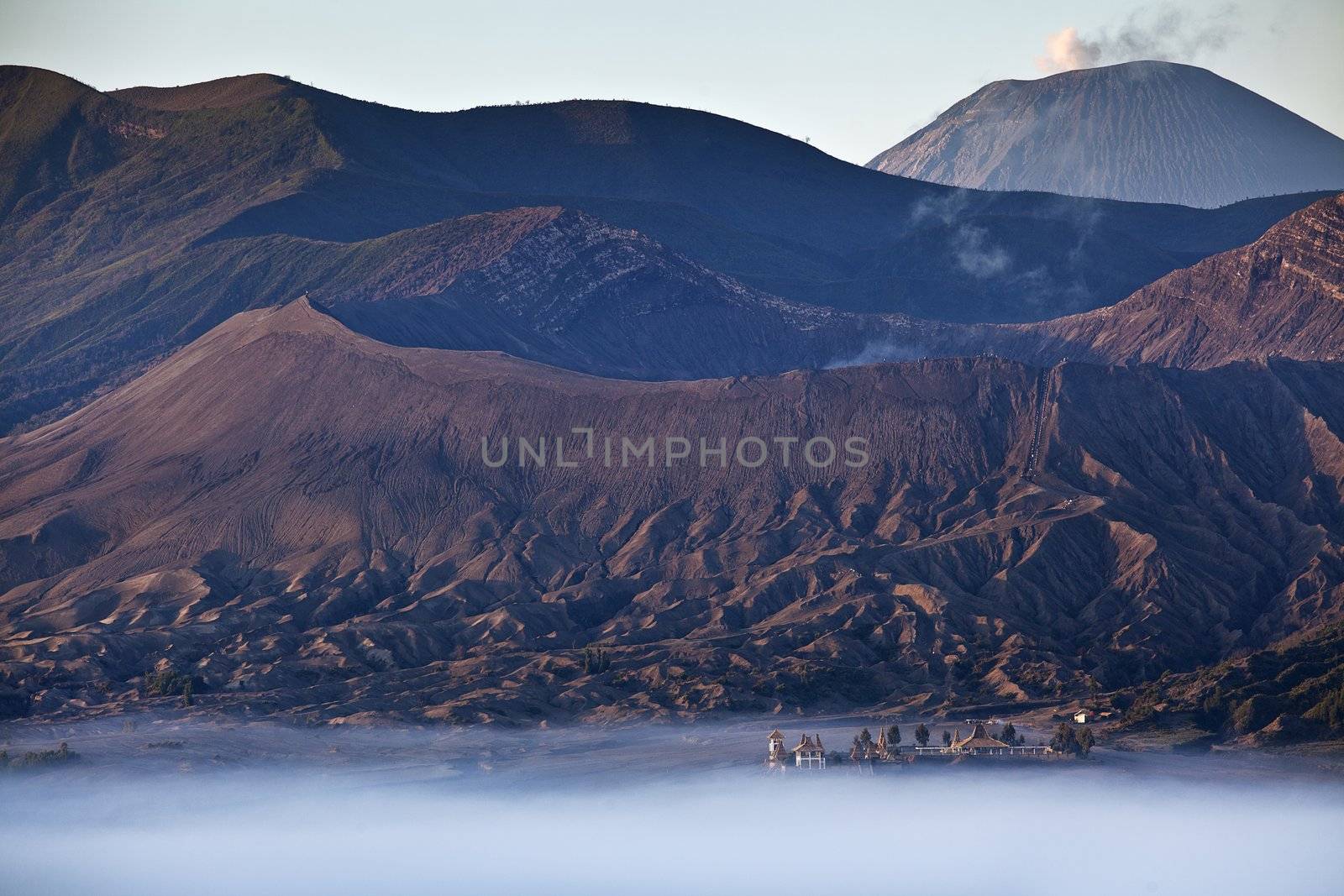 Pura Luhur Poten temple. Bromo East Java, Indonesia