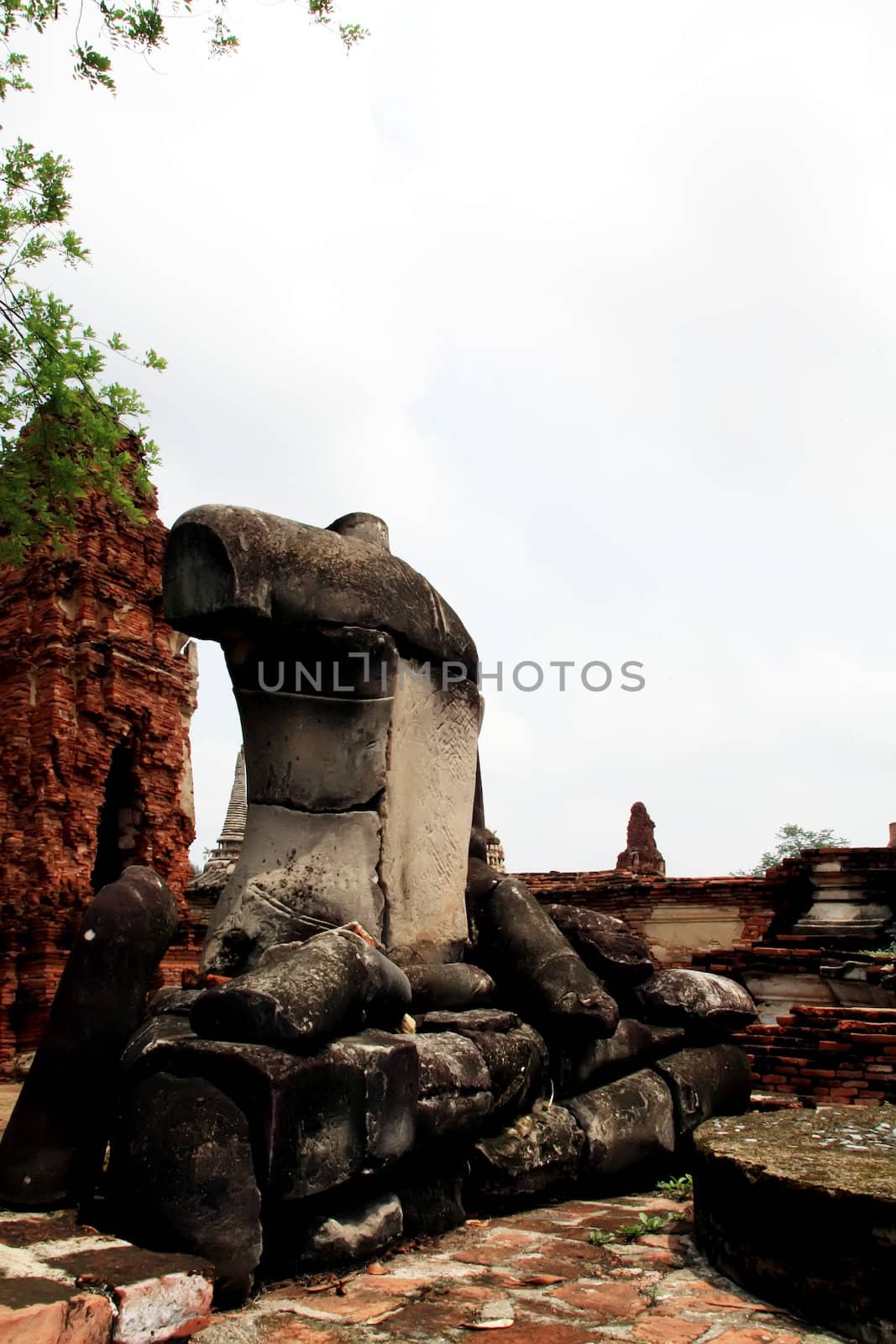 City of Ayutthaya in thailand 