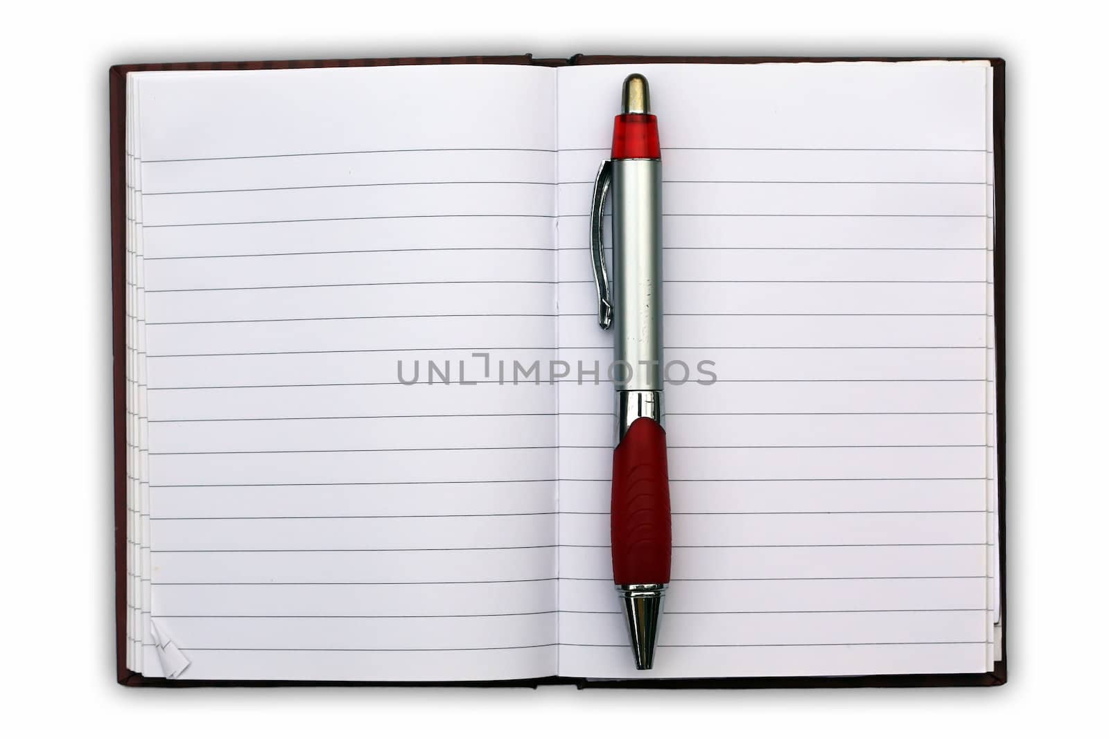 Blank NoteBook open