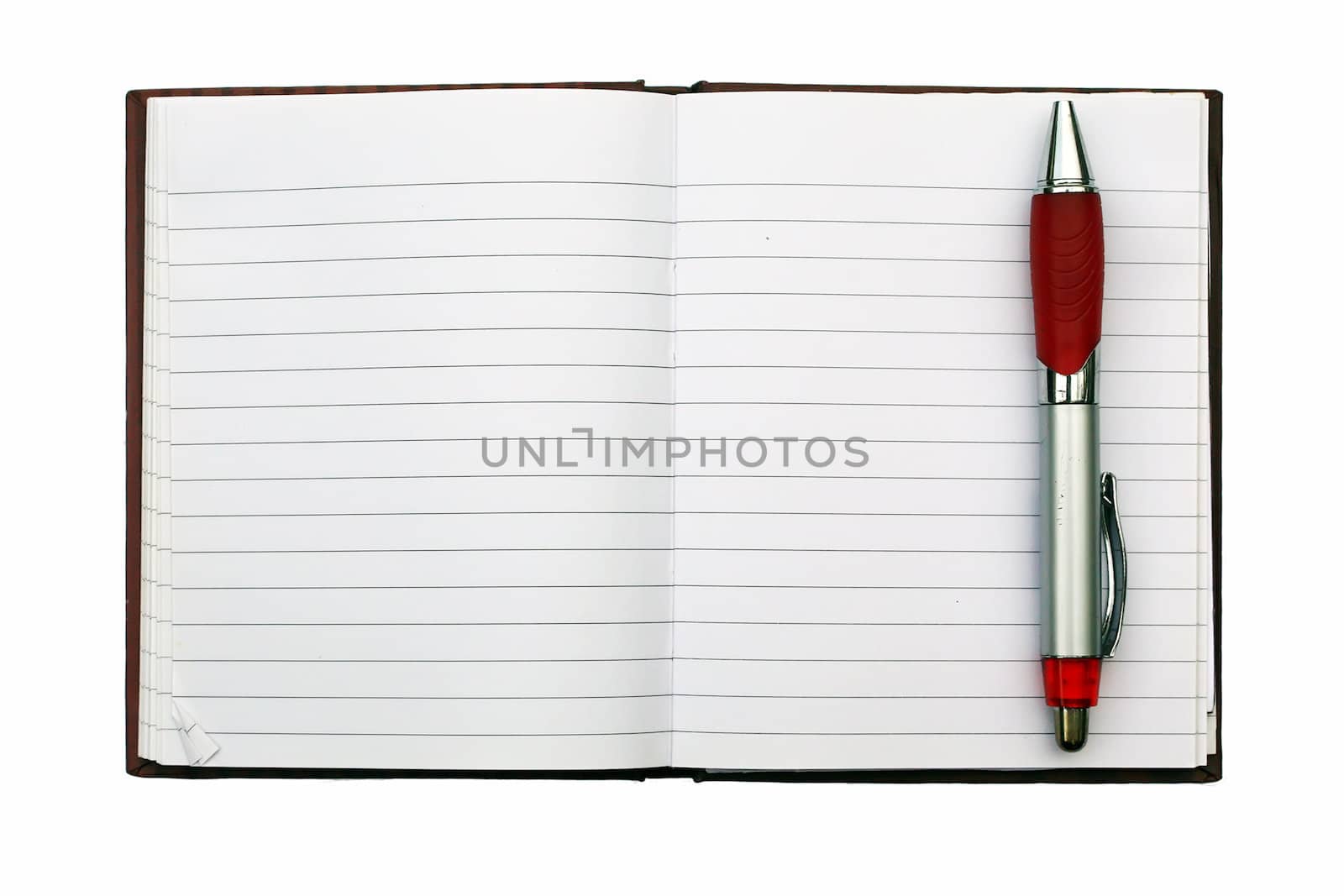 Blank NoteBook open