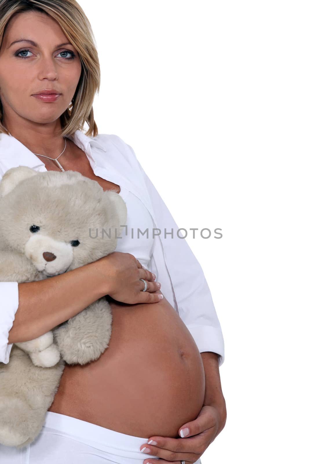 A pregnant woman. by phovoir