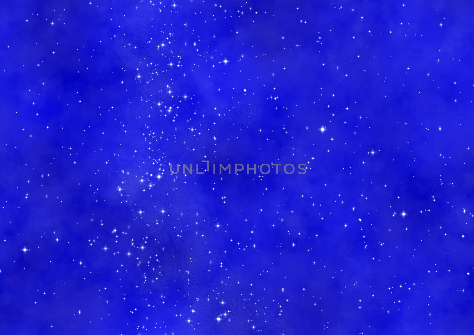 Small part of an infinite star field of space in the Universe