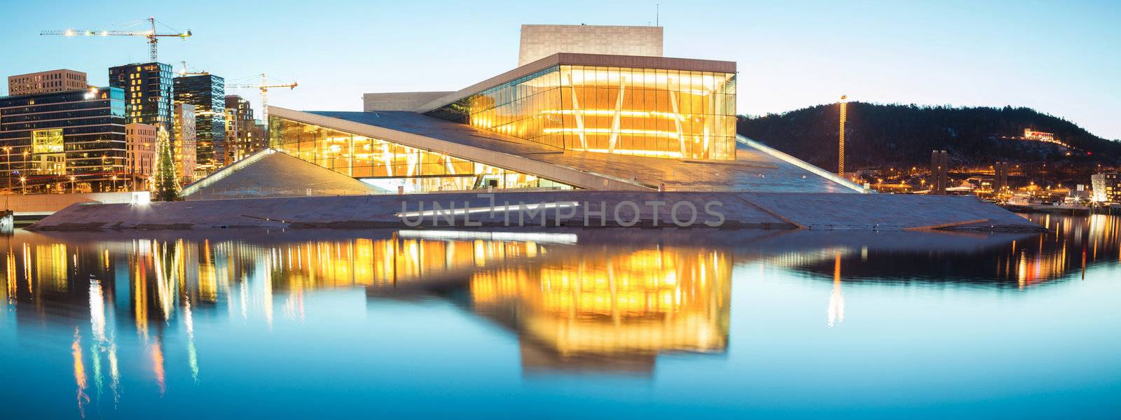 Panorama of Oslo Opera Norway by vichie81