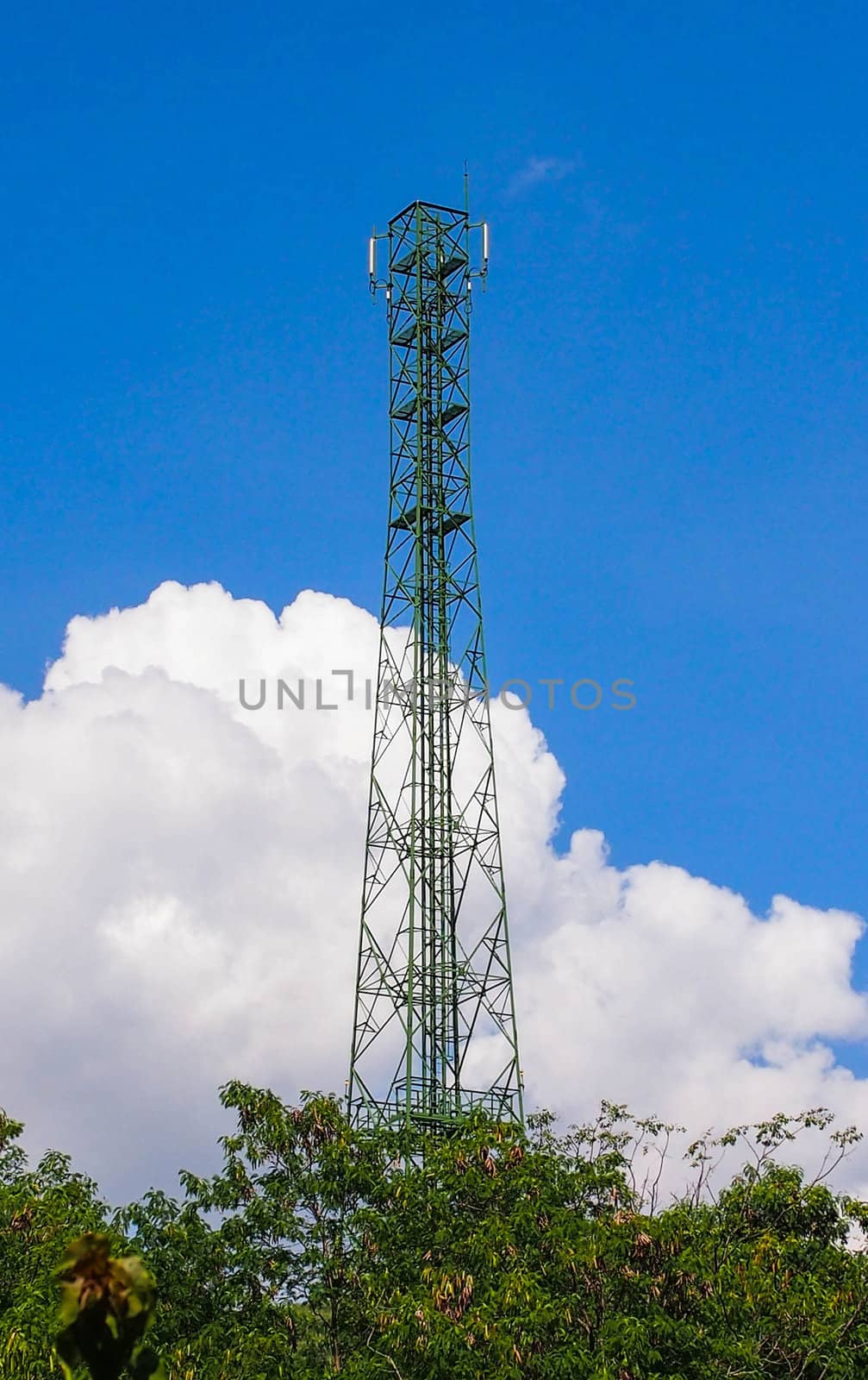 Electricity post by kapongza