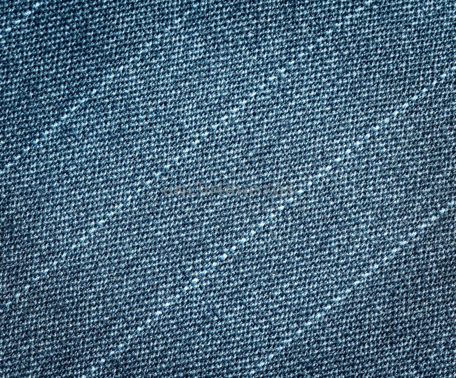 Blue striped jeans texture. Background. Close up