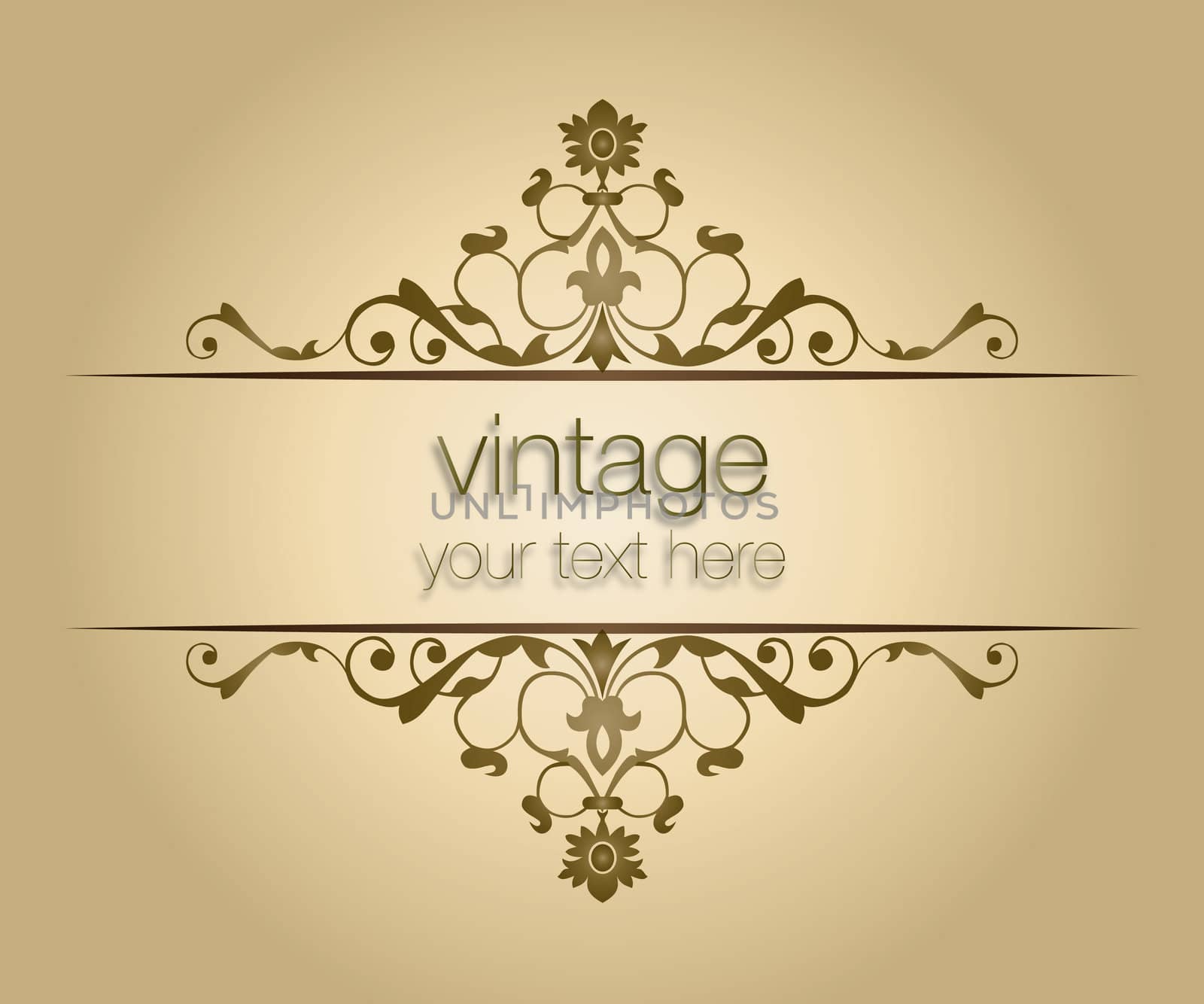 Ornate Vintage Frame