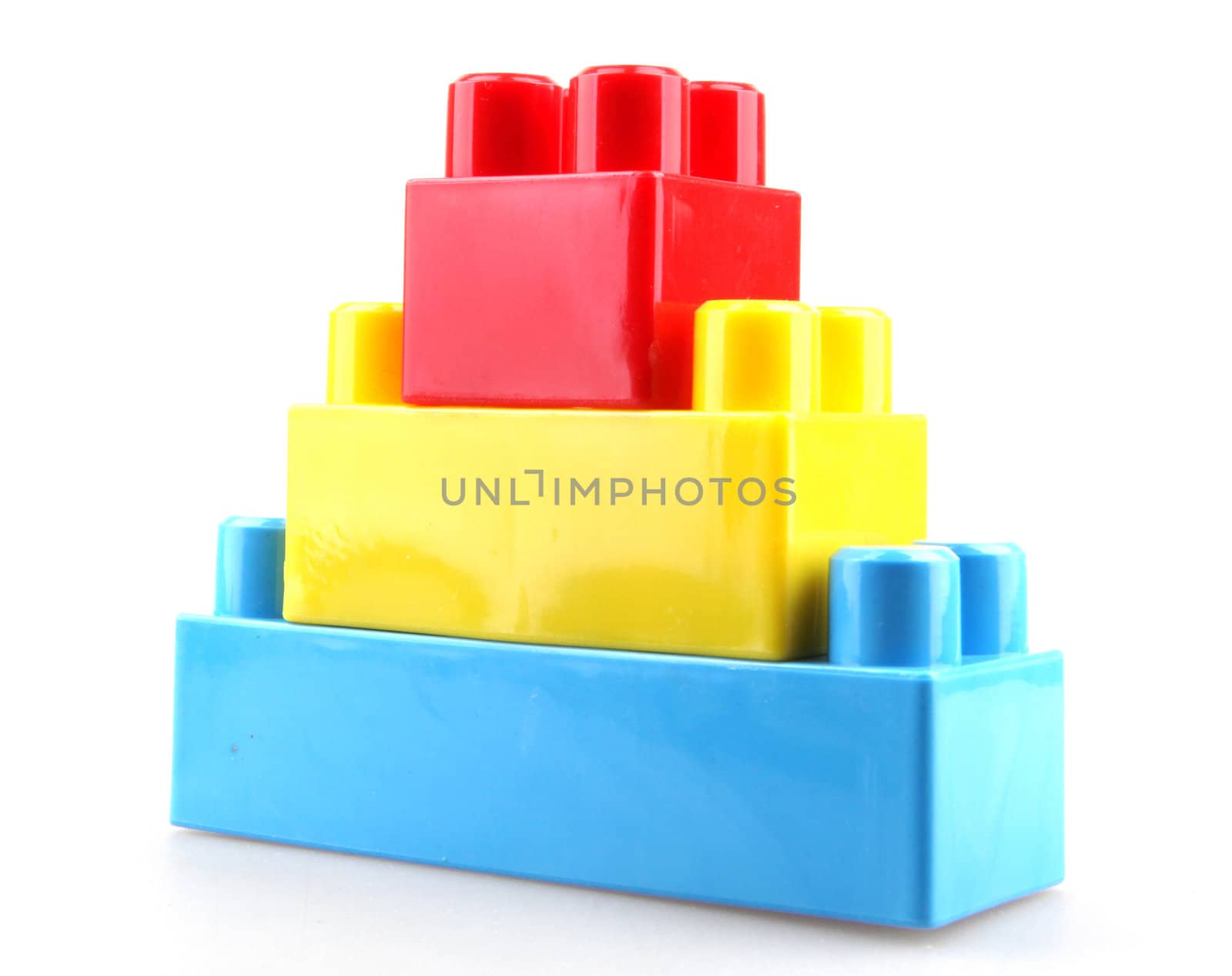 Plastic building blocks