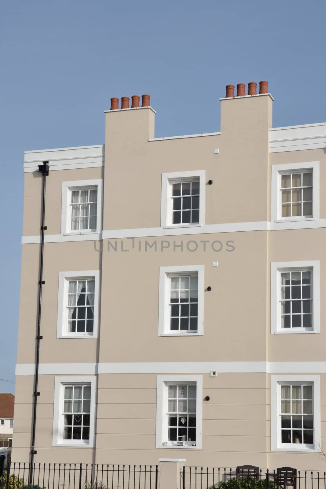 Rectangular Town House