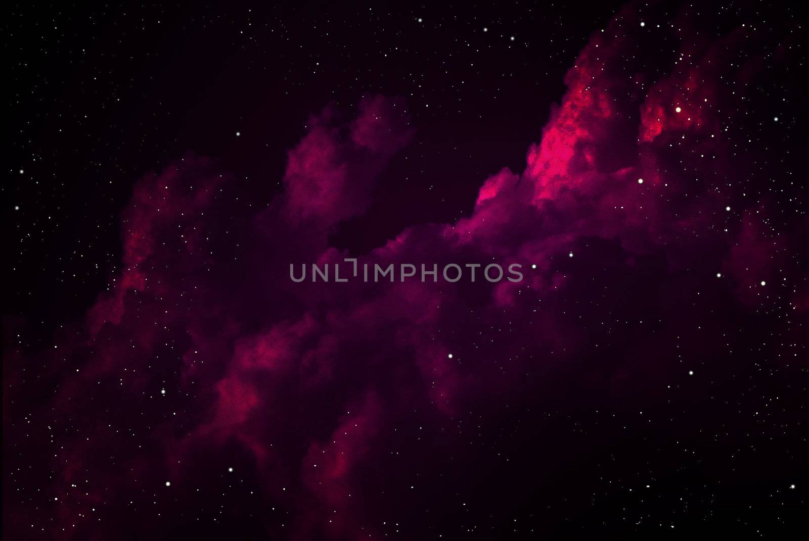 Orion in the universe, Astronomy concept