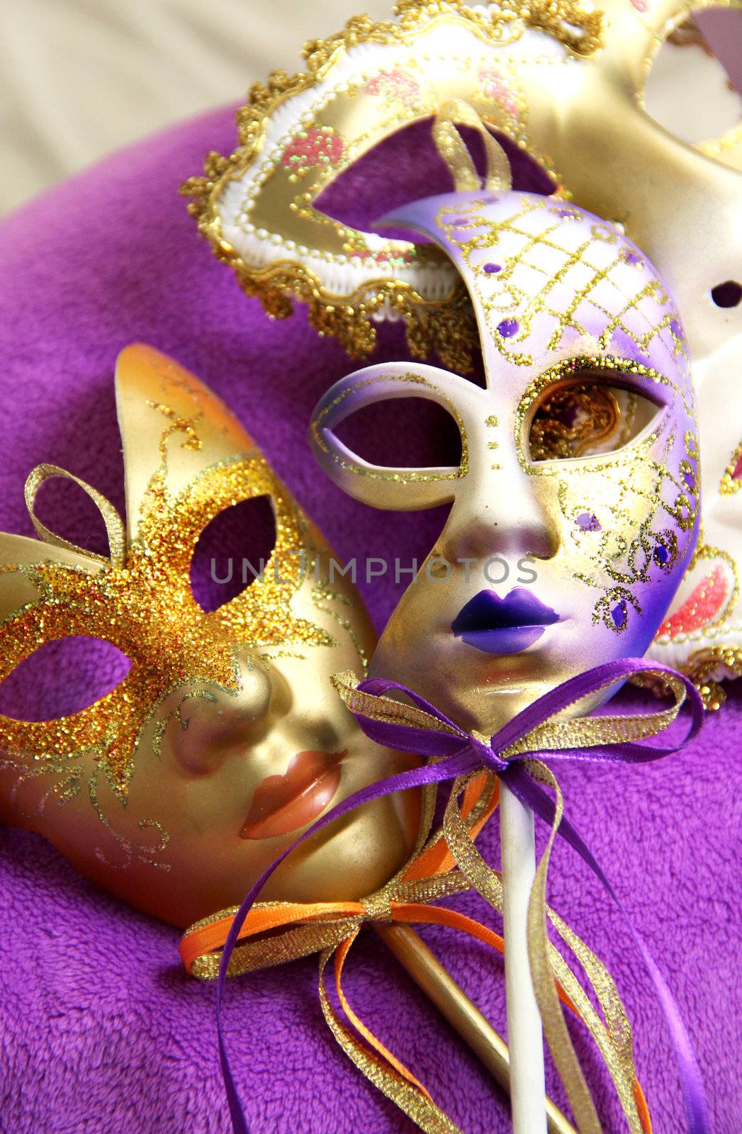 Venetian carnival masks, Venice, Italy