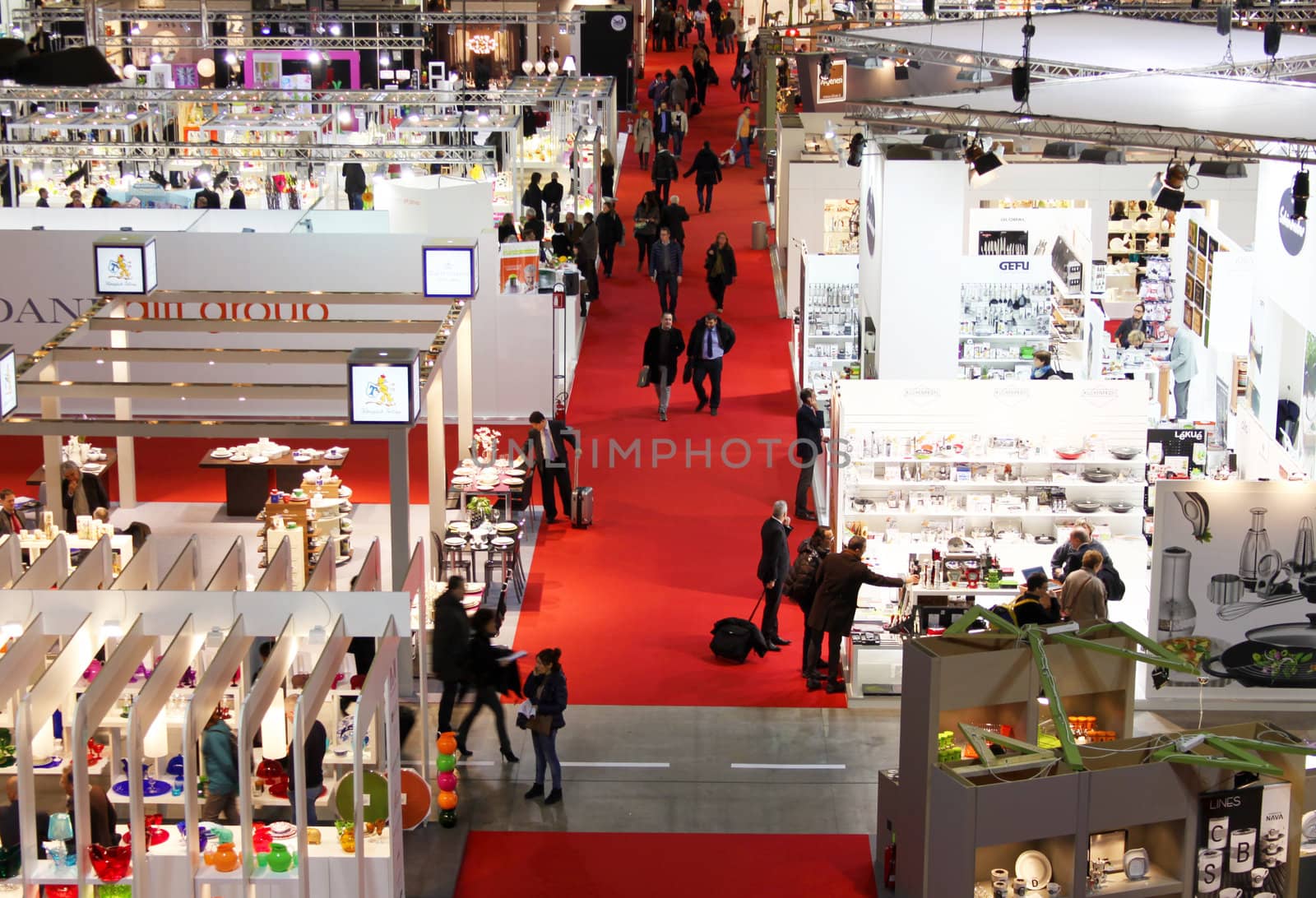 People visit Macef, International Home Show in Milano, Italy.