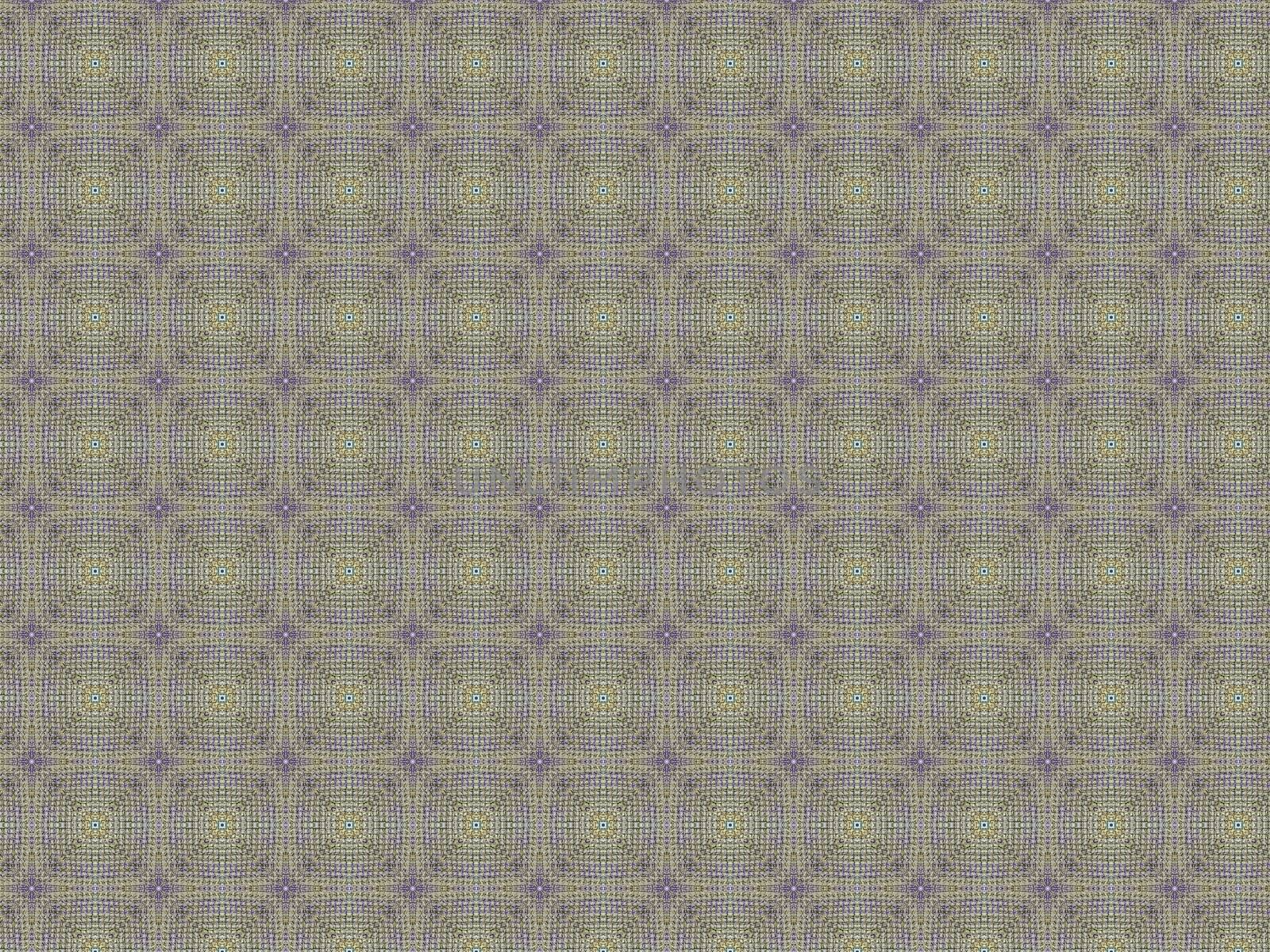 Vintage shabby background with classy patterns. Geometric or floral pattern on paper texture in grunge style.